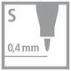 STABILO write-4-all, Permanent fix   0,4 mm - zelená - 4/7