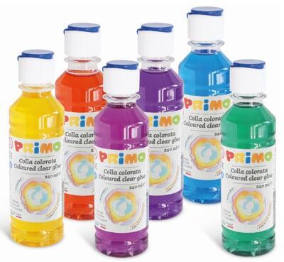 Lepidlo PRIMO barevné, 240 ml - fialové - 4