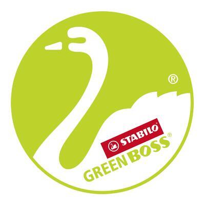 STABILO GREEN BOSS z 83% recyklovatelného plastu - 4ks - 5