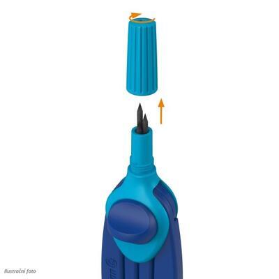 Kružítko Pelikan Griffix, modré, ergonomické na blistru - 6