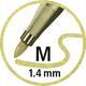 STABILO Pen metallic 68/810 zlatá - 7/7