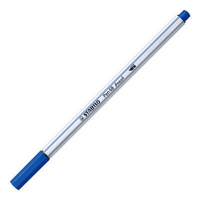 STABILO Pen 68 brush - ultramarínově modrá - 7