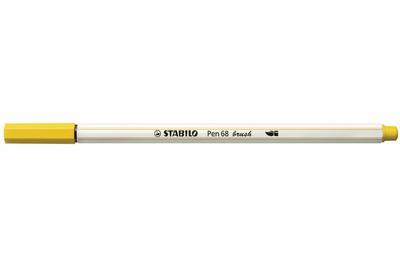 STABILO Pen 68 brush - žlutá - 7
