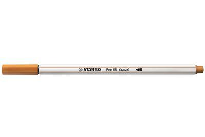 STABILO Pen 68 brush - tmavě okrová - 7