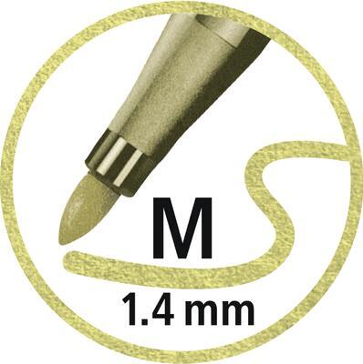 STABILO Pen metallic 68/820 měděná - 7