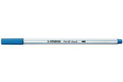 STABILO Pen 68 brush - tmavě modrá - 7